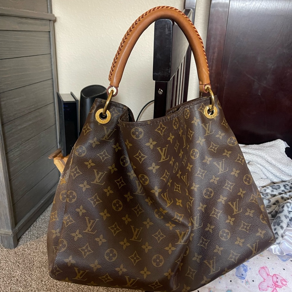 Louis Vuitton Brown Monogram Shoulder Bag